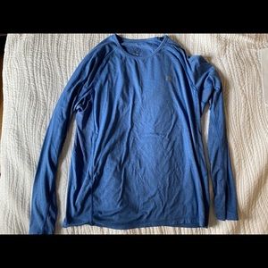 Roadrunner blue running shirt
